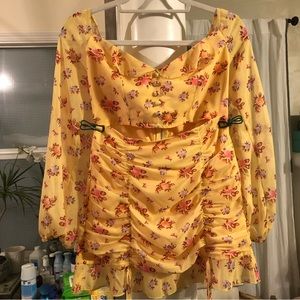 Crop top Skirt combo